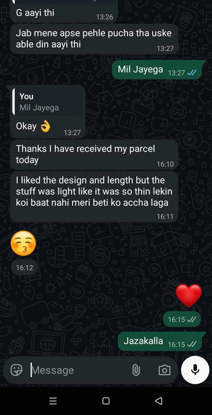 Customer review screenshot