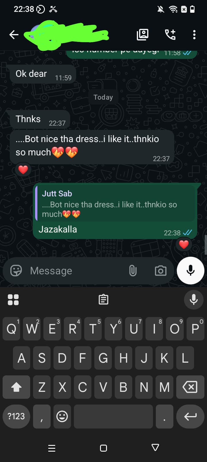 Customer review screenshot